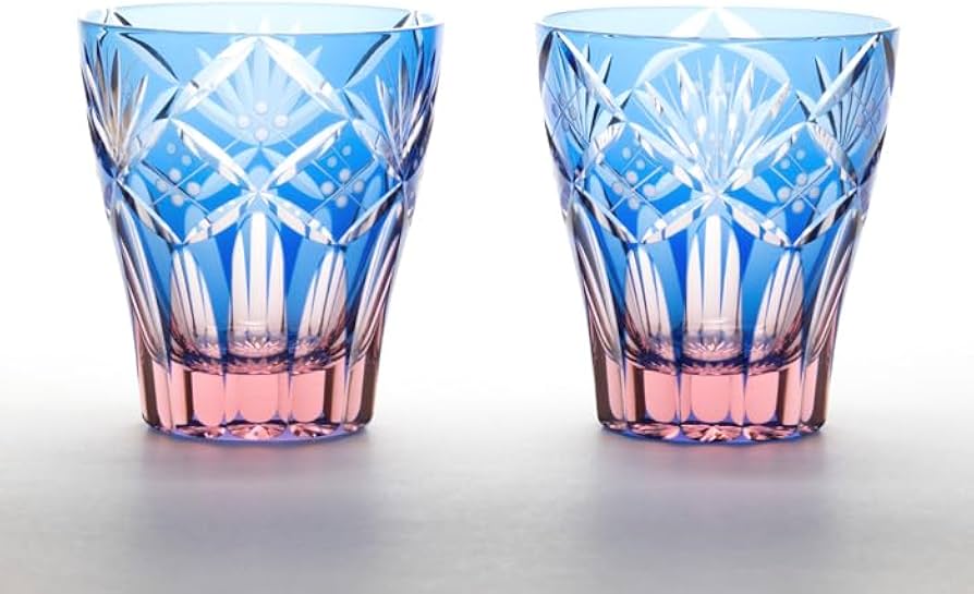 Amazon | 硝子工房 彩鳳 江戸切子 焼酎グラス ロックグラス タンブラー