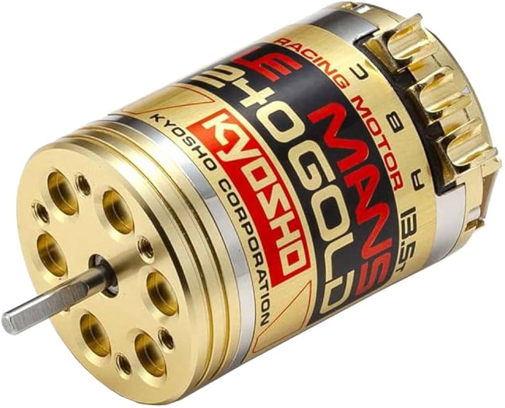 Amazon.com: Kyosho 37034 Le Mans 240 Gold Brushless Motor for 13.5