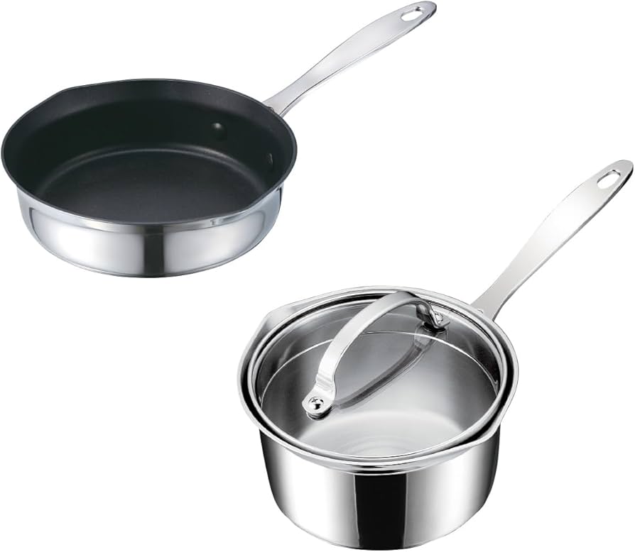 Amazon | アサヒ軽金属天使シリーズセット 天使のなべ 16cm ＆ 天使の