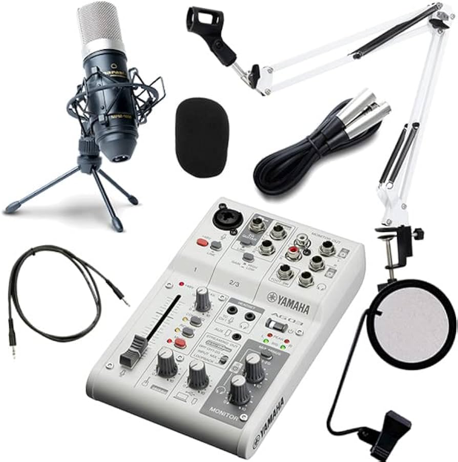 MARANTZ MPM-1000 2台 YAMAHA AG03 ケーブル多SET