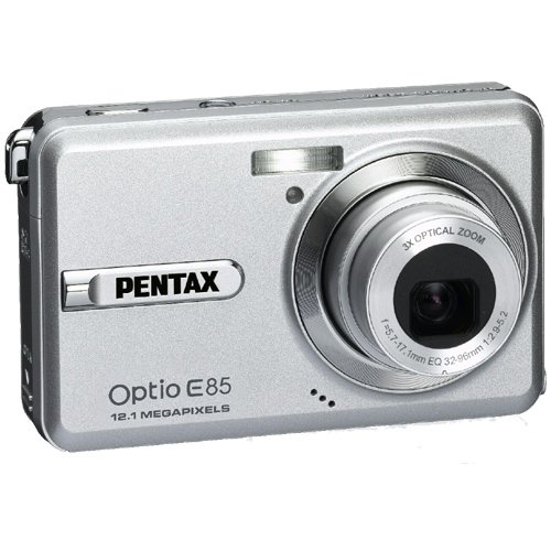 Amazon | PENTAX デジタルカメラ Optio E85 シルバー 1210万画素 光学3
