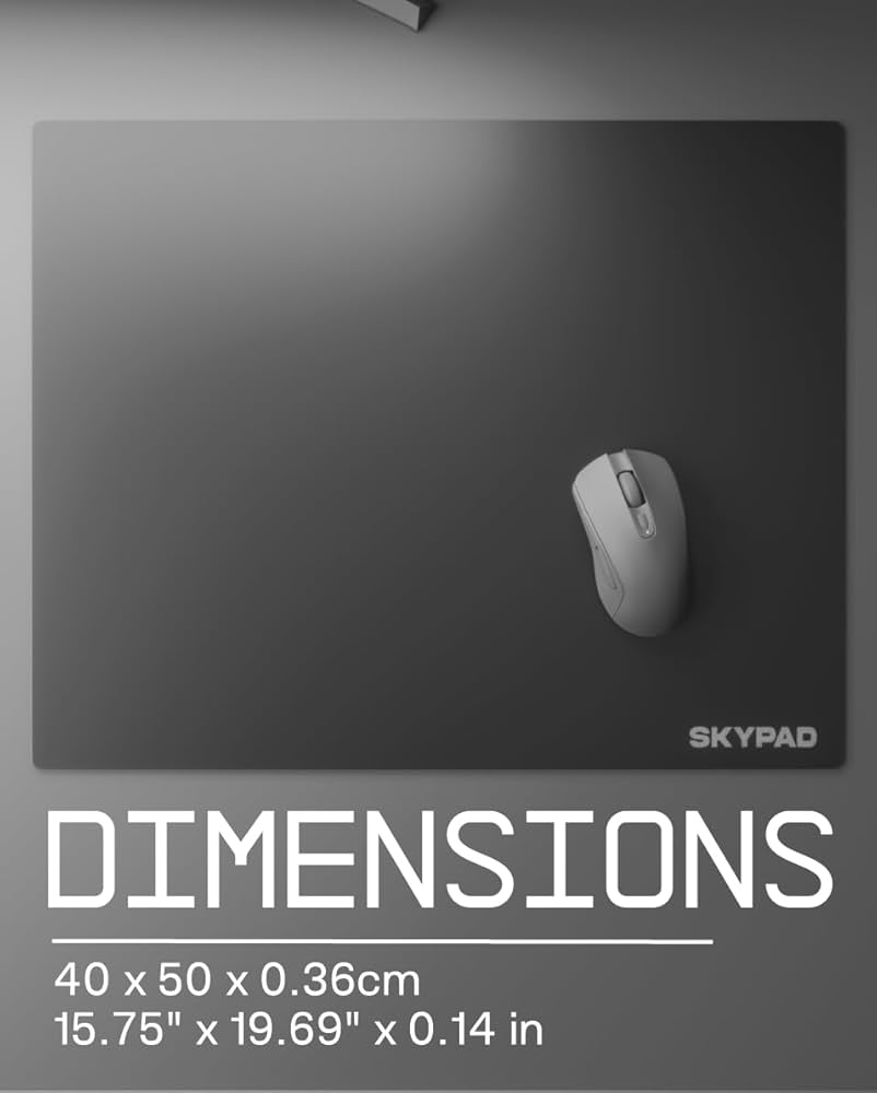 Amazon.co.jp: SkyPAD 3.0 XL ゲーミングガラスマウスパッド テキスト