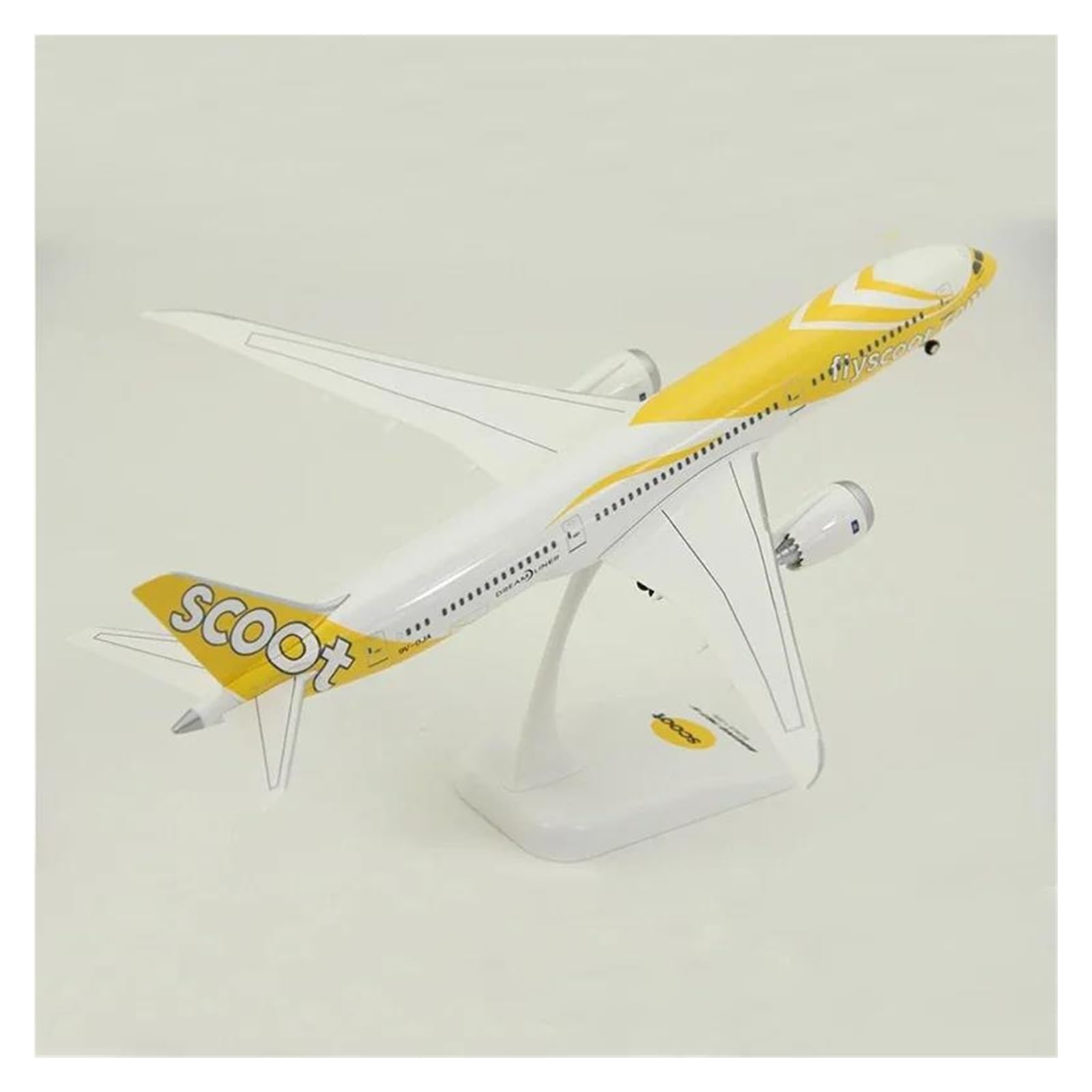 Amazon.co.jp: 航空機 B787-9 スクート航空シンガポール ABS 組み立て