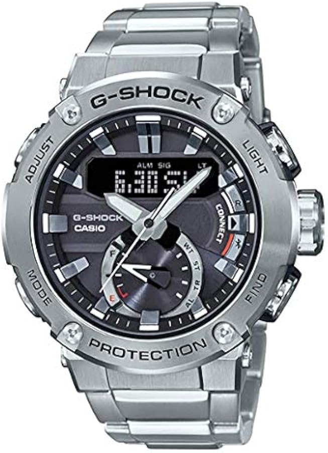 Casio G-Shock Watch GST-B200D-1A Men's Overseas Model, Bracelet