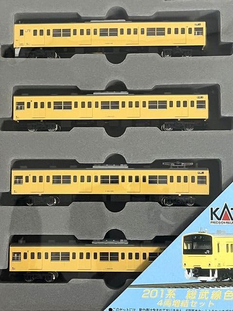 Amazon.co.jp: KATO Nゲージ 201系 総武線色 増結 4両セット : おもちゃ