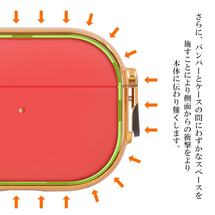Amazon | ZENIX DESIGN TECH Airpods Pro 用 ケース 第1世代 カラビナ
