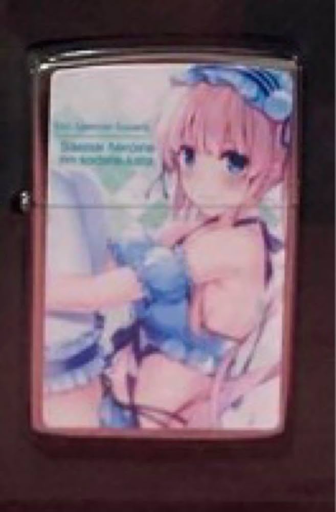 冴えカノ 美少女 オイルライター zippo 風 セット BS 冴えカノ 美少女