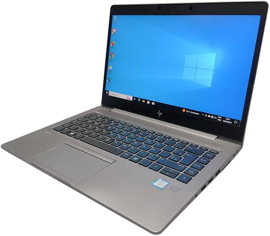 Notebook Zbook HP - Intel i5 7° Geração U, 8gb RAM, SSD 256GB