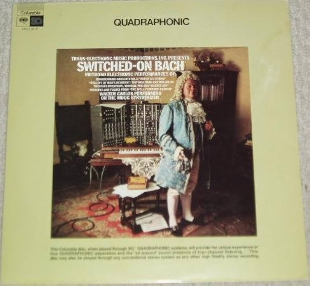 J S Bach, Walter (Wendy) Carlos - Switched-On Bach SQ Quadraphonic