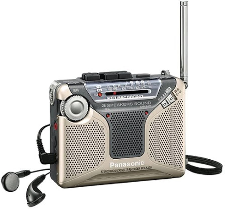 Amazon.co.jp: パナソニック ラジオカセットレコーダー RQ-A320-S