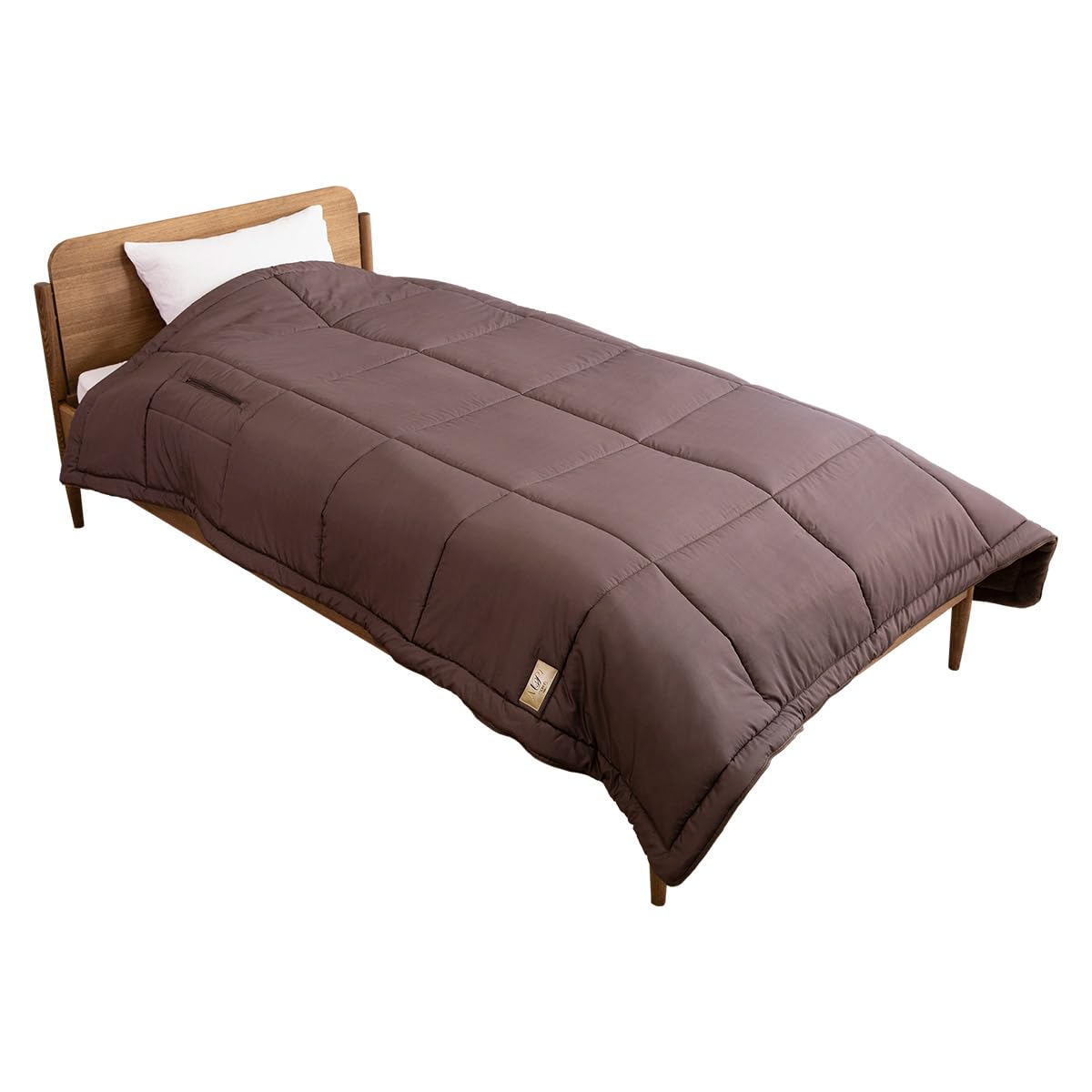 Amazon.co.jp: ひな暖くるまりケット (マロンブラウン) 掛け布団