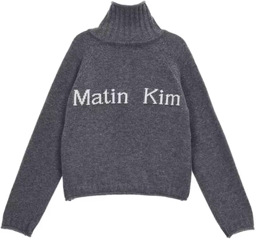 Amazon.co.jp: matin kim マーティンキム ニット グレー : ファッション