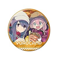 Amazon | ゆるキャン△ 缶バッジ デザイン03(各務原なでしこ/C