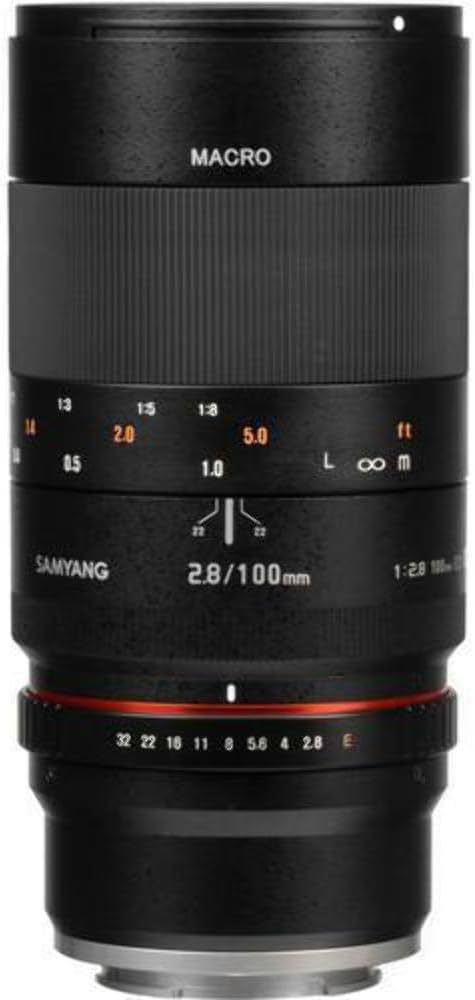 Amazon.com : Samyang 100mm F2.8 ED UMC Full Frame Telephoto Macro