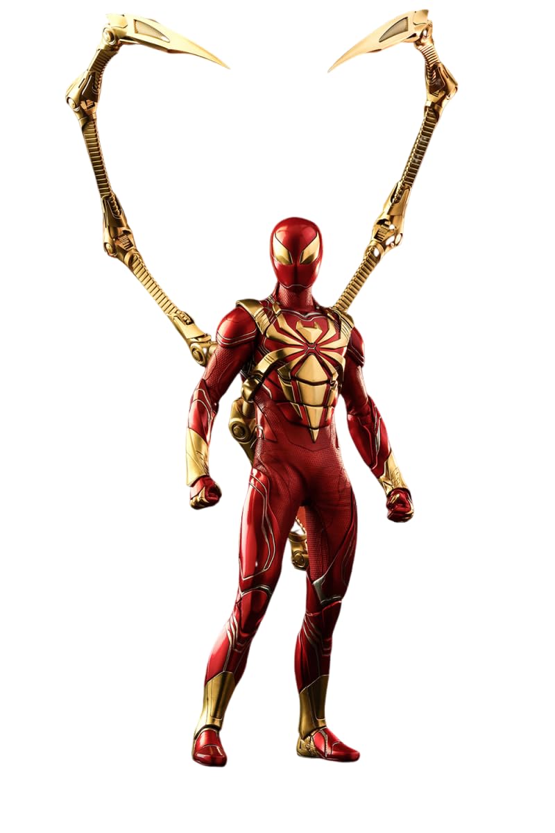 Amazon.com: Hot Toys 1:6 Spider-Man - Iron Spider Armour - Marvel
