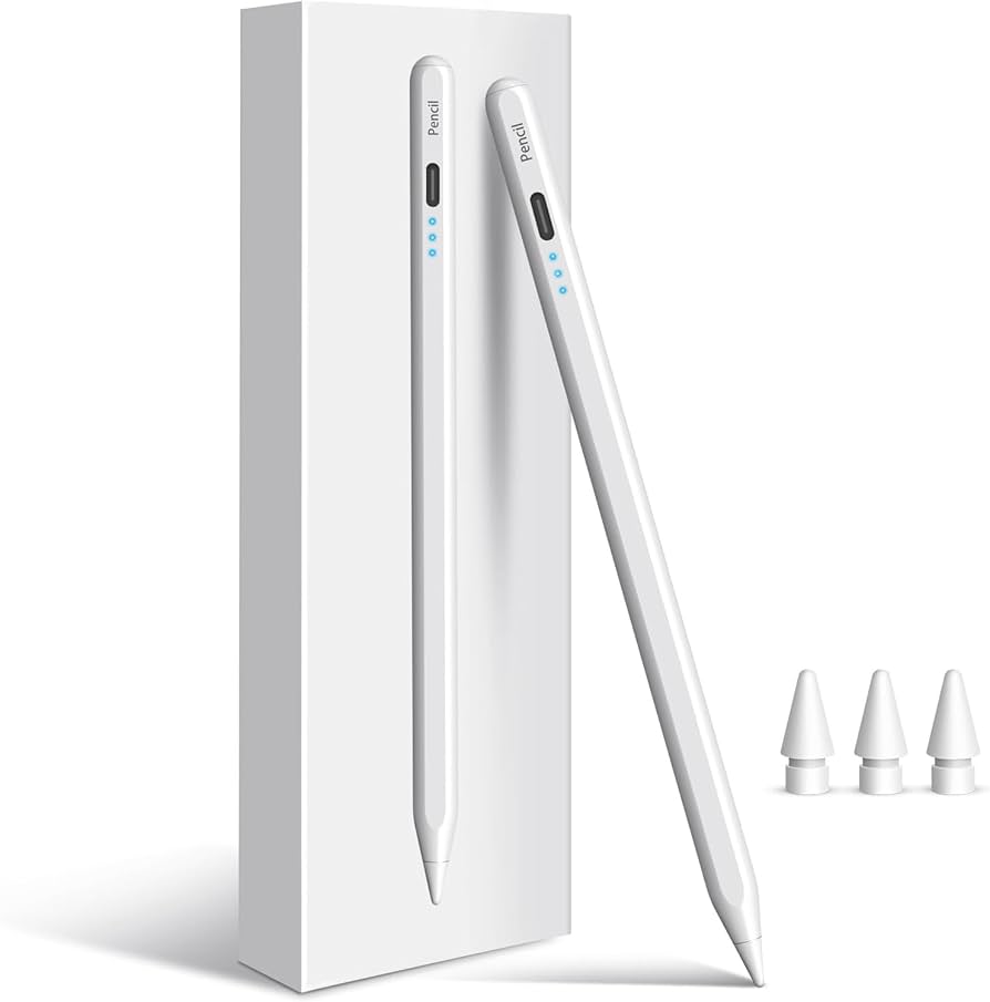 iPad Pencil 9th&10th Generation, 10 Mins Fast Charge Stylus Pen
