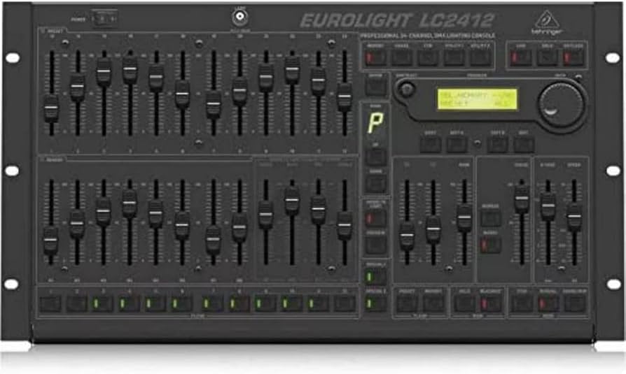 Amazon.com: Behringer EUROLIGHT LC2412 Professional 24 Channel DMX