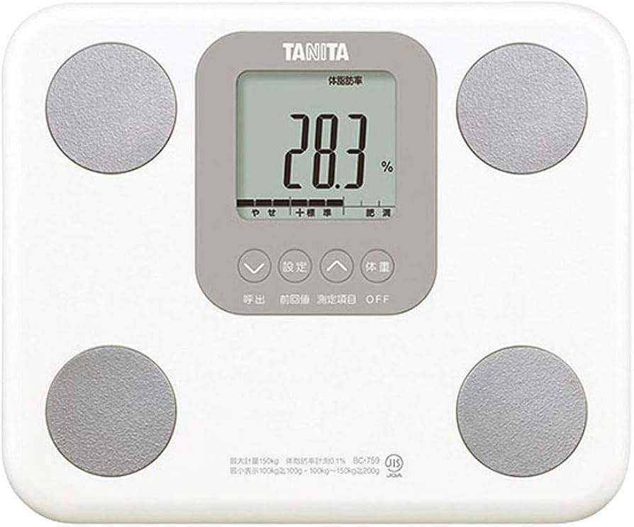Amazon | TANITA タニタ BC-759 体組成計 ホワイト・BC-759-WH