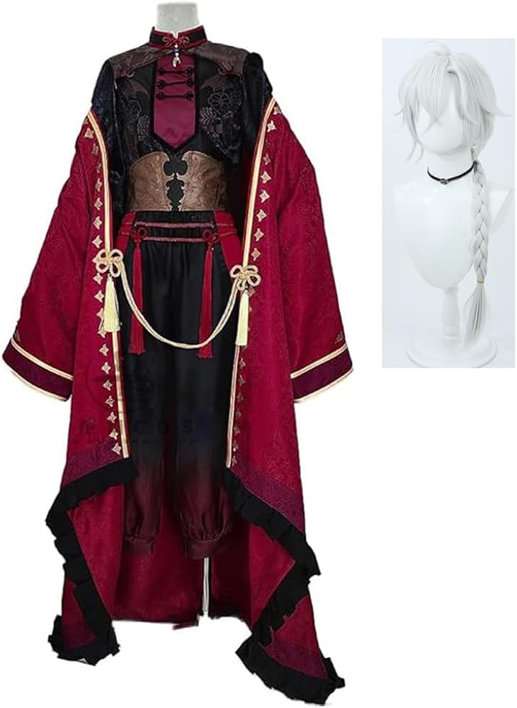 Amazon.co.jp: バーチャル Kuzuha 葛葉 ウイッグ 付き くずは チャイナ