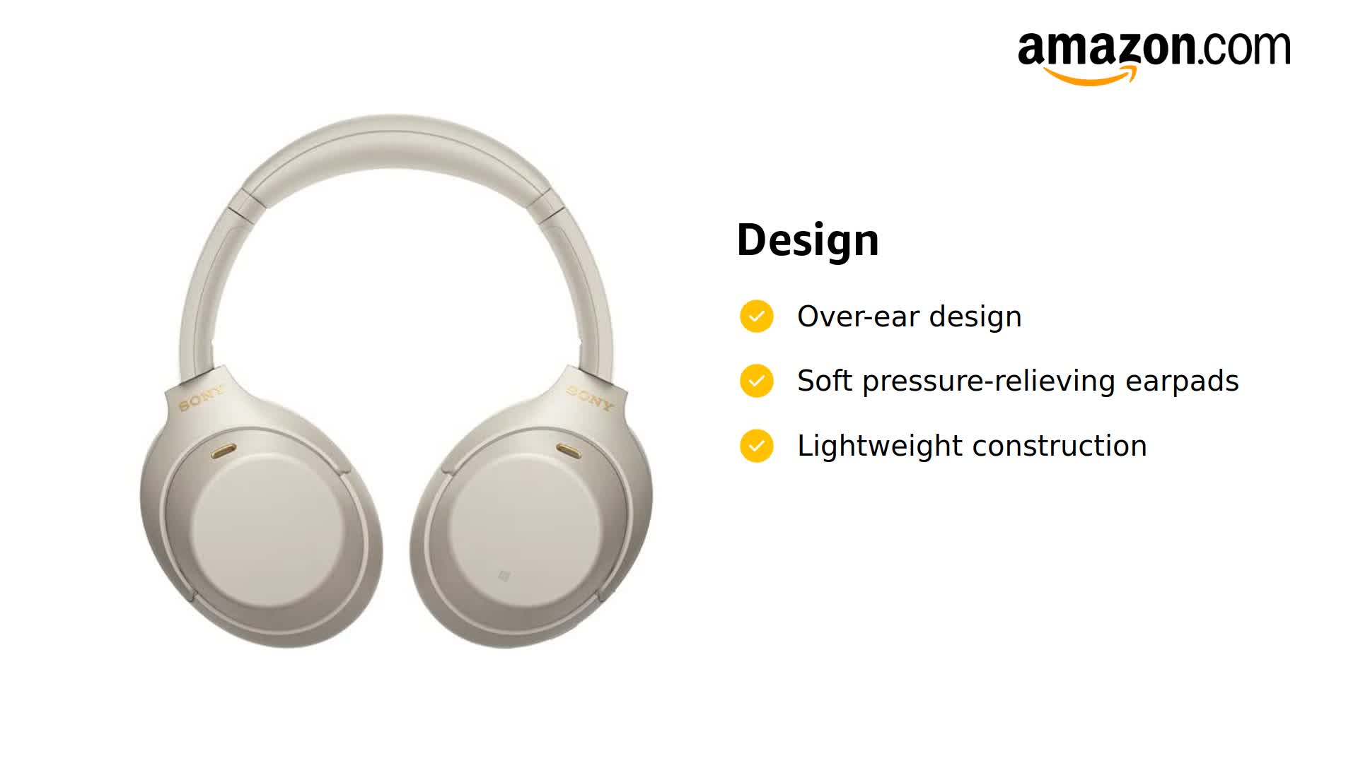 Amazon.com: Sony WH-1000XM4 Wireless Noise Canceling Overhead