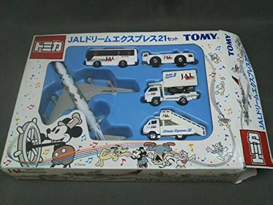 JAL ドリームエクスプレス 21 ミニプルバックレア 未使用品 2点 JAL