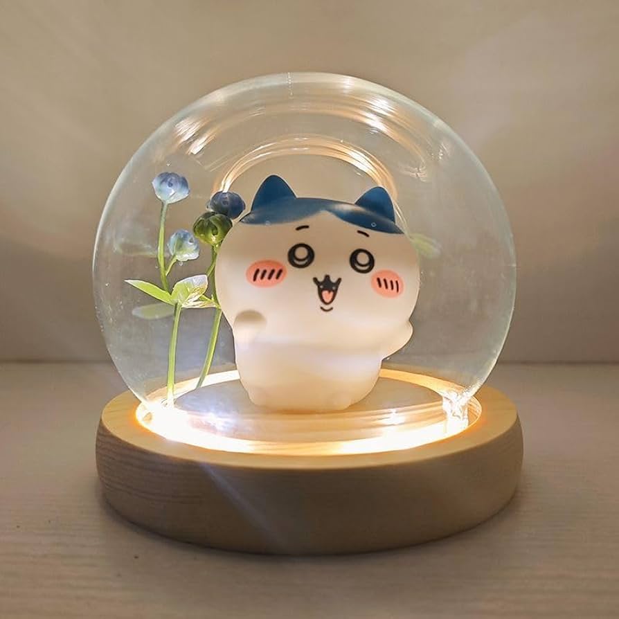 Amazon.co.jp: [SDCADQ] ちいかわ うさぎ ハチワレ ナイトライト 水晶