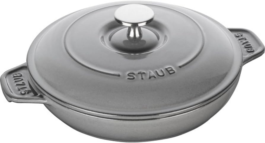 Amazon.co.jp : staub ストウブ 「 ラウンド ホットプレート グレー