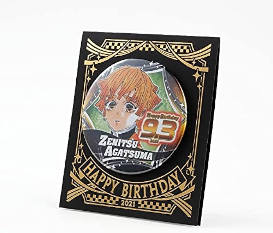 Amazon | 鬼滅の刃 バースデイ缶バッジ2021 我妻善逸 | バッジ | おもちゃ
