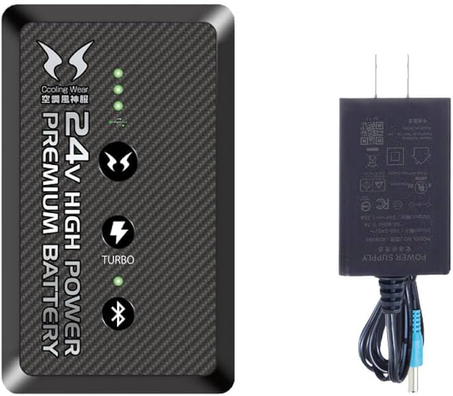 Amazon.co.jp: [サンエス] 空調風神服 24V仕様リチウムイオン