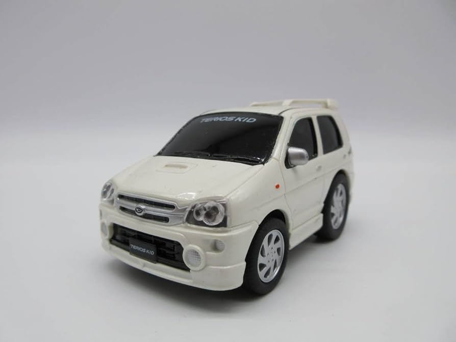 Amazon | ダイハツ テリオスキッド ホワイト プルバックカー カラー
