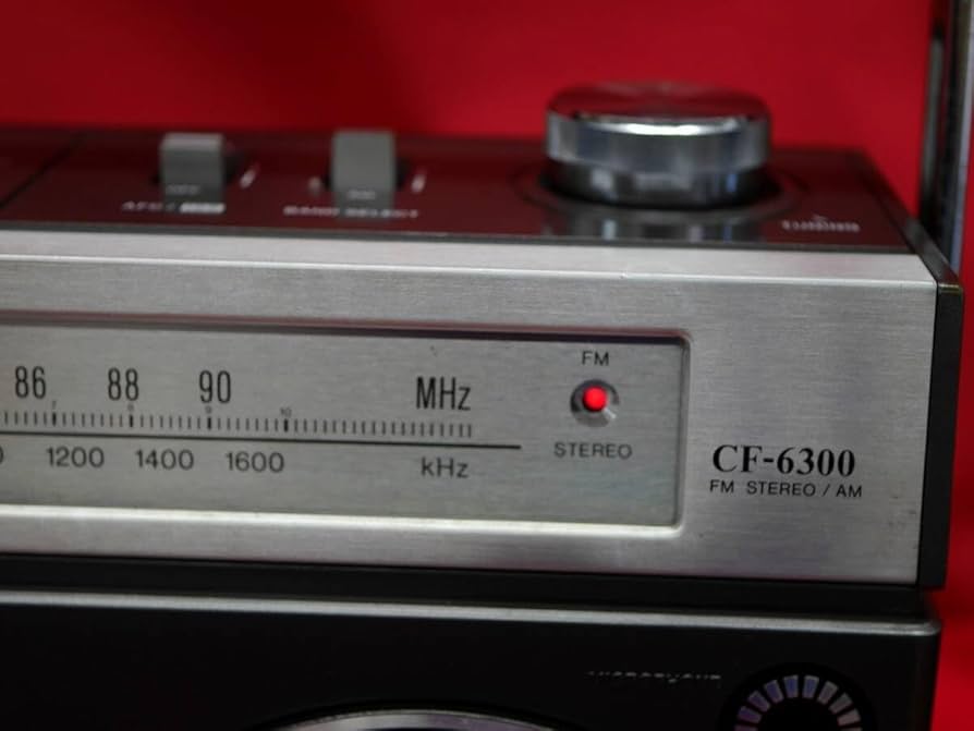 Amazon.co.jp: ソニー CF-6300 gong55 ゴング55 FM/AMステレオラジオ