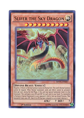 Amazon.co.jp: 遊戯王 英語版 MVP1-EN057 Slifer the Sky Dragon