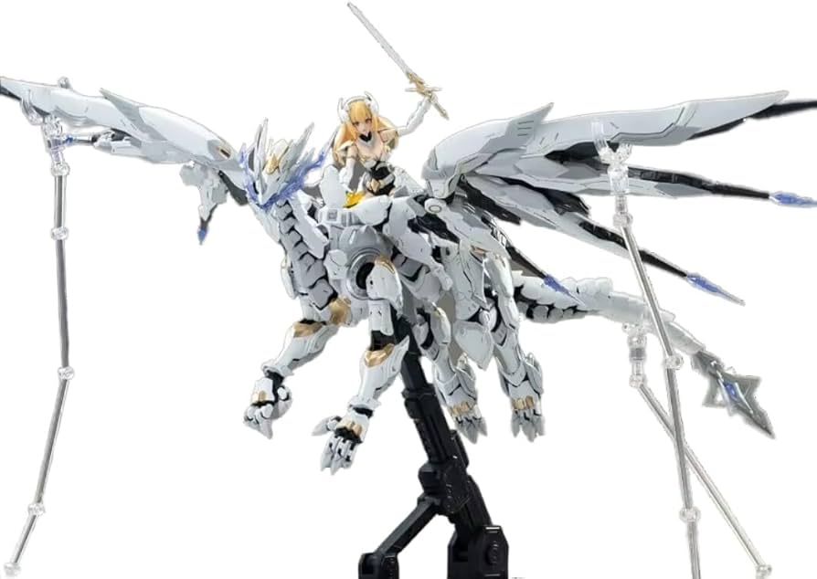 Amazon.co.jp: [AC]塑霊模型 Soulmould 騎士＆魔龍 1/12 機甲少女 白昼