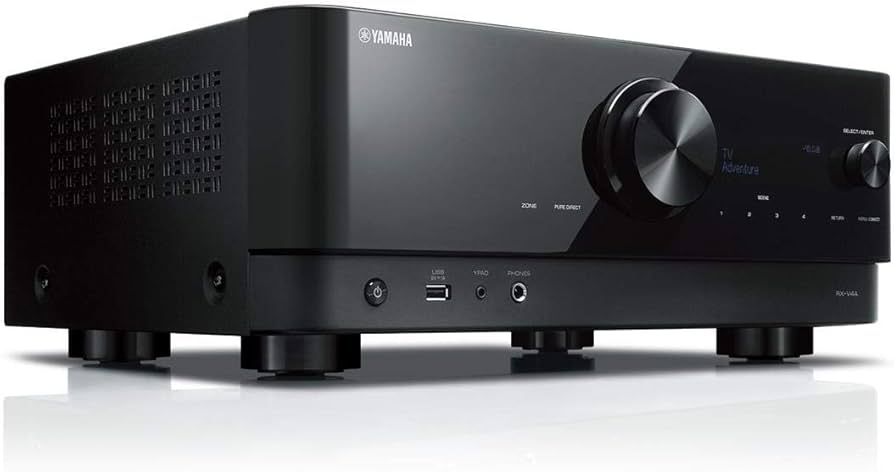 Amazon.com: YAMAHA RX-V4A 5.2-Channel AV Receiver with MusicCast