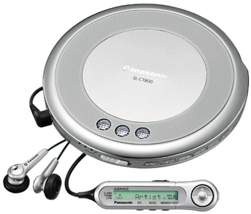 Amazon.co.jp: Panasonic SL-CT800-S ポータブルCDプレーヤー