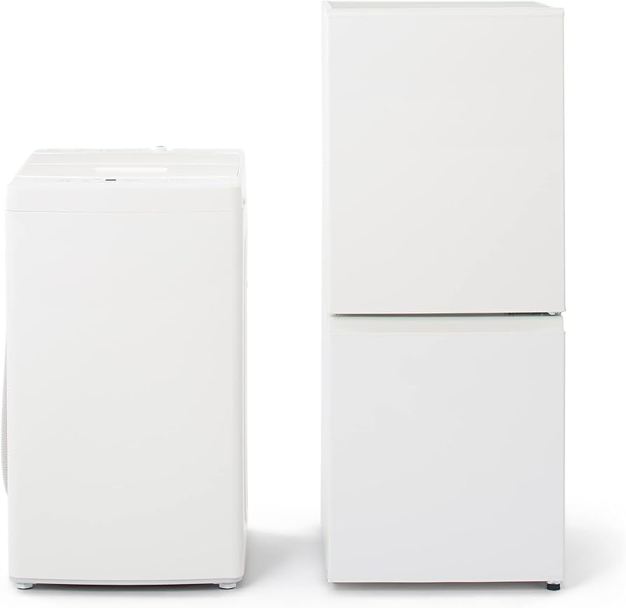 Amazon.co.jp: 無印良品 家電2点セット 冷蔵庫/電気洗濯機 MJ‐R13B・MJ