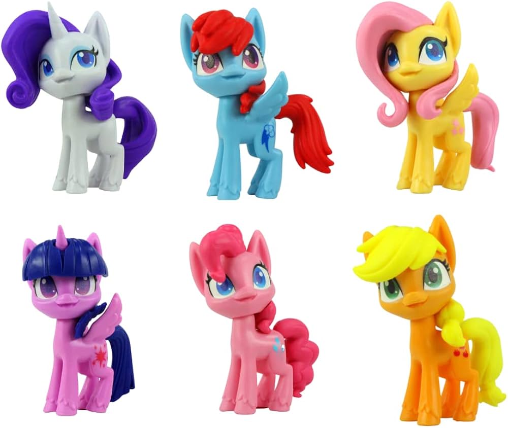 My Little Pony Pony Friends Figures 8cm Set of 6 - Pinkie Pie