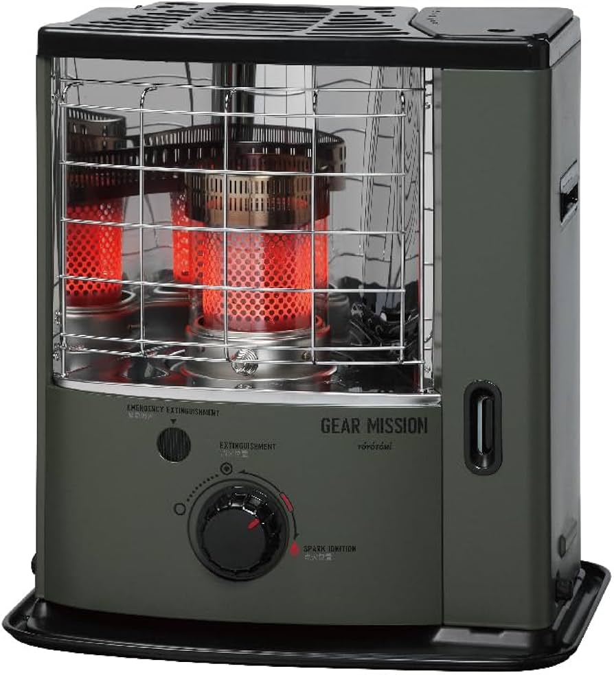 Amazon | 【トヨトミ】反射形 石油ストーブGEAR MISSION RS-GE23(G