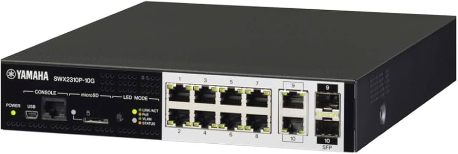 Amazon.co.jp: YAMAH ヤマハ SWX2310P-10G インテリジェントL2 PoE