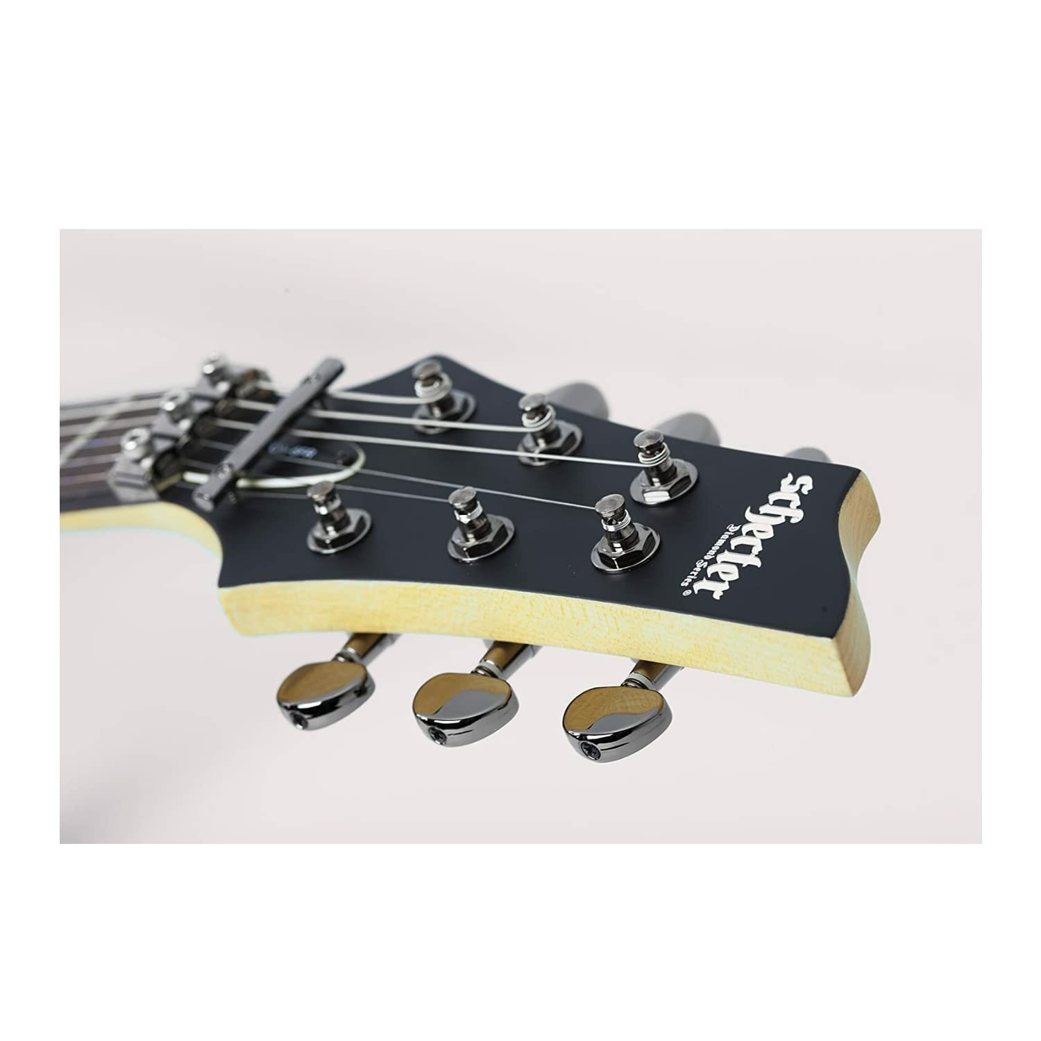 Amazon | Schecter 6弦ソリッドボディエレキギター エイジドブラック