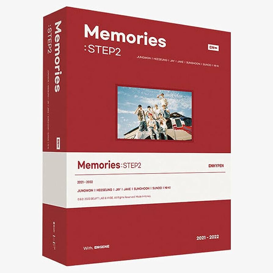 Amazon.com: ENHYPEN MEMORIES : STEP 2 DIGITAL CODE K-POP SEALED
