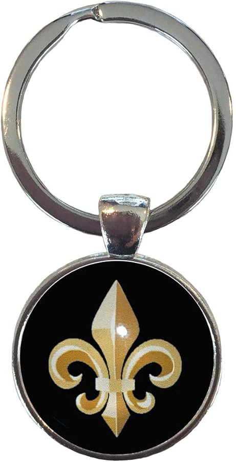 Amazon.co.jp: [ル ボンボン] キーホルダー 百合紋 キーホルダー 百合