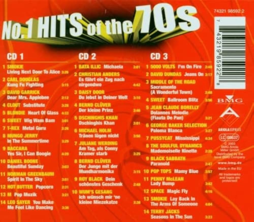 VARIOUS ARTISTS - No 1 Hits Of The 70S - Amazon.com Music