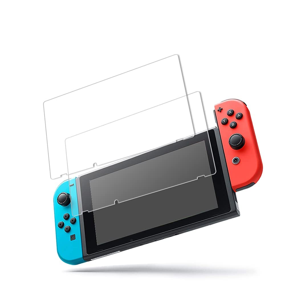 Amazon.co.jp: 【2枚セット】日本旭硝子素材製 Nintendo Switch 1世代
