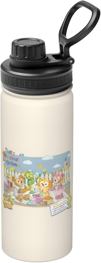 Amazon | ダッフィー フレンズ 18oz 魔法瓶 ステンレスボトル 真空断熱
