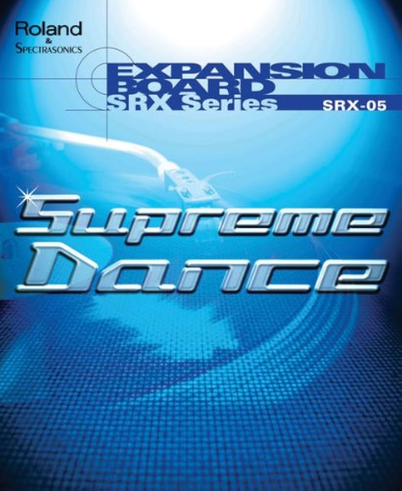 Amazon.co.jp: Roland WAVE EXPANSION BOARD Supreme Dance SRX-05