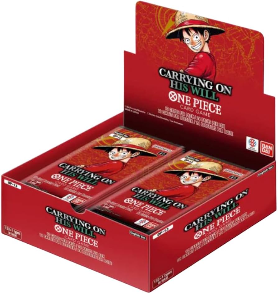 Amazon.com: One Piece TCG - Carrying on His Will Booster Box (OP