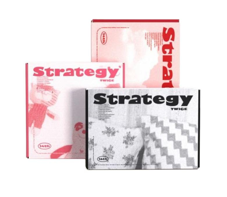 Amazon.co.jp: TWICE - 14TH MINI ALBUM [ STRATEGY ] 韓国盤 (3種