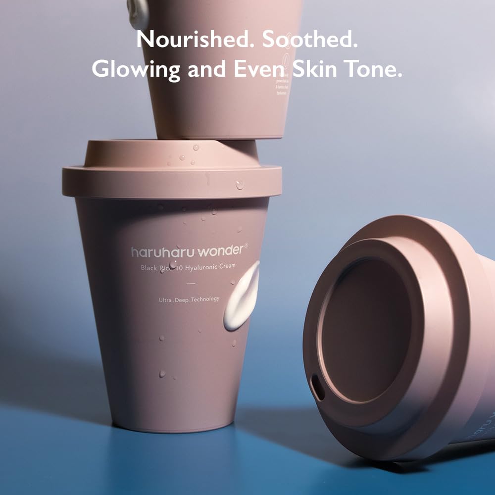 Amazon.com: HARUHARU wonder Black Rice 10 Hyaluronic Cream, 3.0 fl
