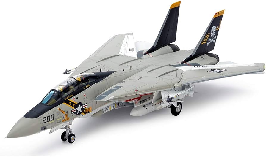 Amazon.com: 1:48 Tamiya Grumman F-14A Tomcat Model Kit : Arts